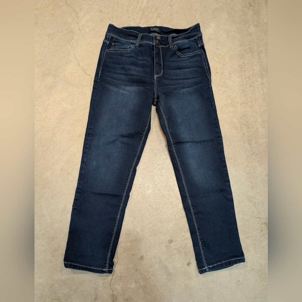 Curve Appeal Women's 8/29 Denim Jeans Stretch Mid Rise
